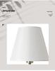 Nordic Fabric Shade Table Lamp for Bedroom and Living Room, Bedside Night Light Fixture