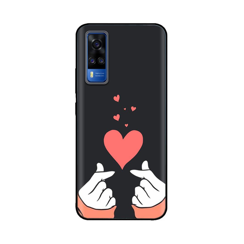Für vivo Y31 2021 Hülle Weiche Schwarze Silikon Rückabdeckung Fundas Für Vivo Y51a Y51 2020 Dezember V2030 Y 51 VivoY31 V2036 Handyhülle