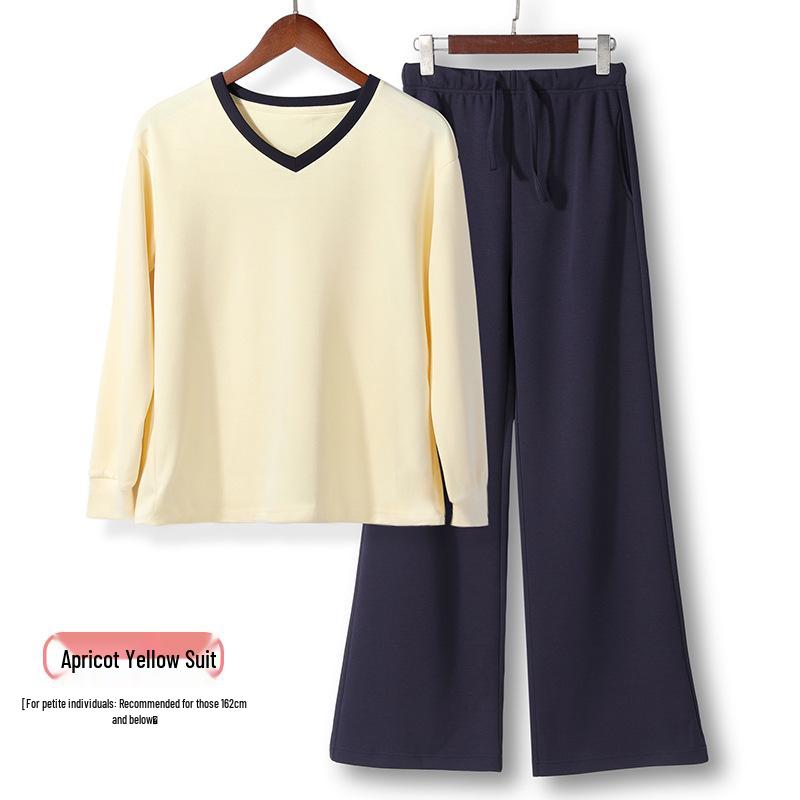 

Spring-Autumn Maternity Hoodie & Pants Set - Trendy, Versatile, Slimming Two-Piece Wear Large