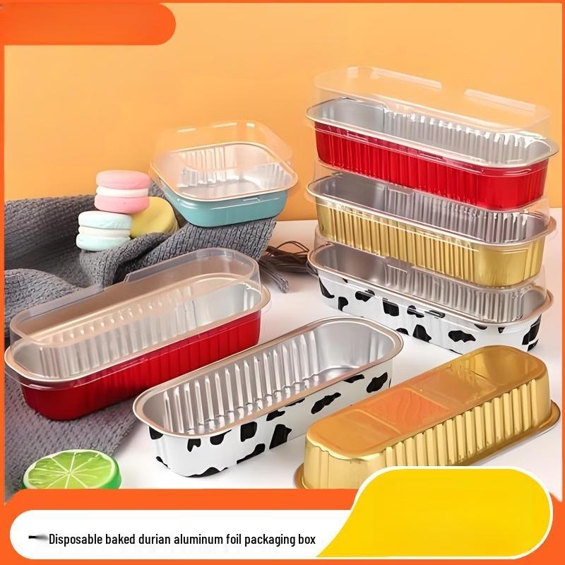 Handon Disposable Thickened Rectangular Aluminum Foil Containers