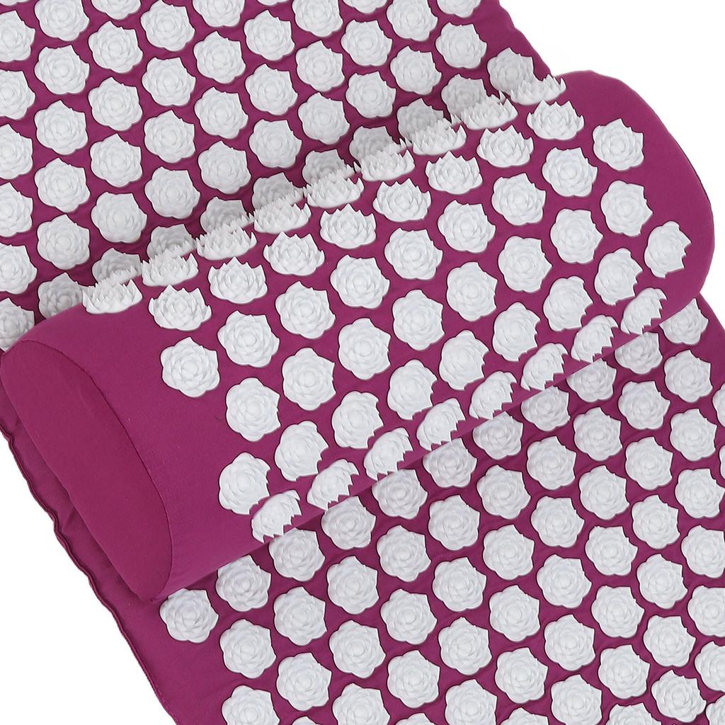 Acupressure Pad Massage Relax Muscle Reduce Neck Back Shoulder Head Pain Stress Relief Acupressure Mat