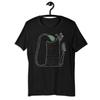 STRAIGHT CUT T-SHIRT Cecily Salad Monster Folk Art Vegan Birthday Gifts Funny Vegetarian Gift Gothic Vegetables Goblincore Dark Academia