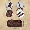- Shoulder Scabbard, Adjustable Strap, PU, Retro Style, Cosplay Jewelry, Rapier Holder for