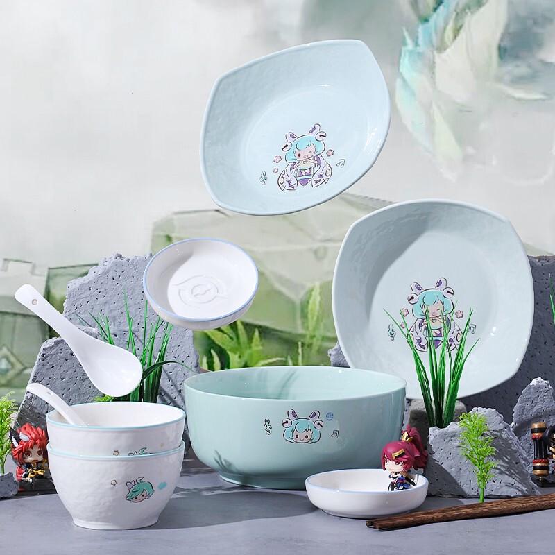 

Shunxiang Honor of Kings 8.25-inch Square Plate 2-Piece Set