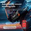 Motorcycle Helmet Bluetooth Headset 1000mAh Long Battery CVC Noise Reduction Kit