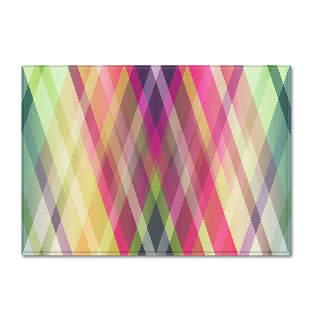 Geometric Shaped Floor Mat Bedroom Dining Room Carpet Carpet Doormat