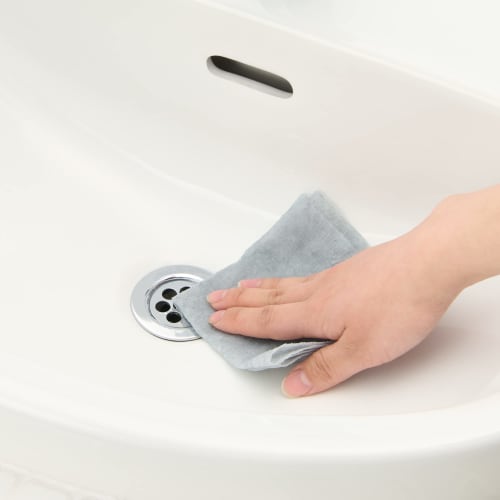 MUJI Cleaning Sheet for Stains Around Water, Cut Size 22 X 20 Cm, 44314272, 30 Sheets