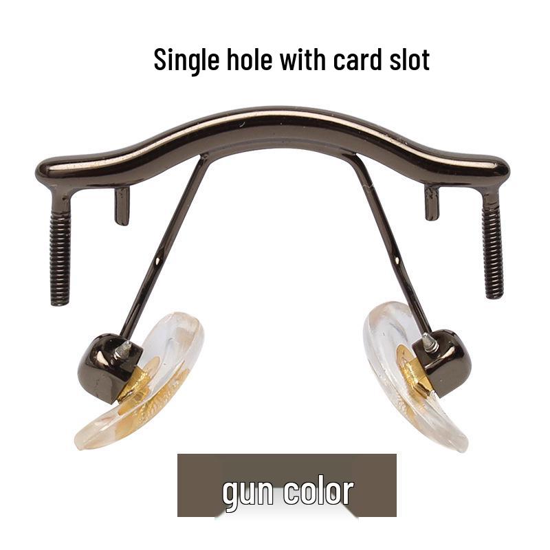 Unisex Rimless Diamond-Cut Glasses for Myopia with Single Hole Nose Bridge - Free Shipping