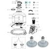 For Sand Filters Before 2025 P6614 Connector Pool Hose Adapter For Pool Filtration 2 Or 4 Hose Adapters For Sand Filter