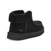 (WMNS) UGG Funkarra Suede Fur Collar Zip 'Black' Women's 1143955-BLK