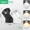 Led Downlight Bodové svítidlo Stropní svítidlo 220V 5W 10W15W Přisazené LED svítidlo Stropní svítidlo pro osvětlení obývacího pokoje Kuchyně