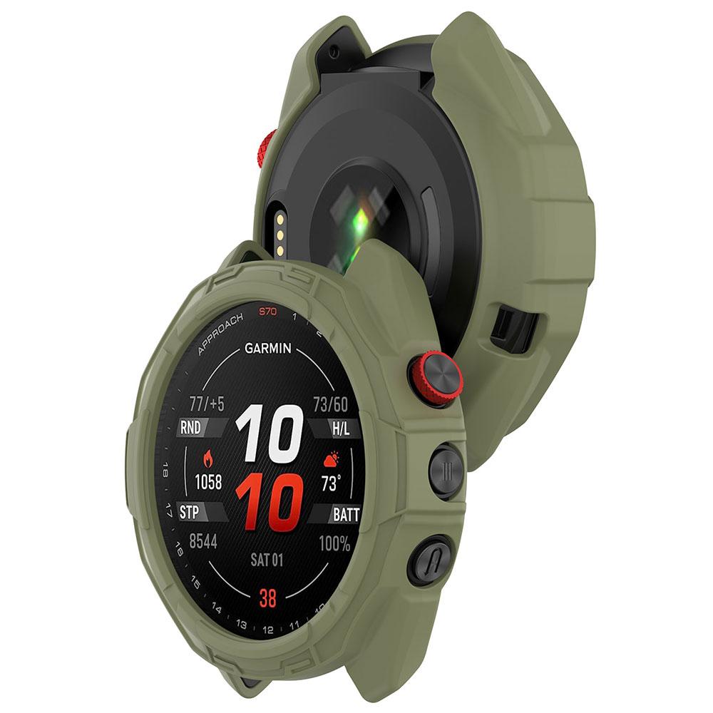 Watch Protective Case Cover for Garmin Approach S70 42mm 47mm Soft Tpu SmartWatch Shockproof Protector Shell Anti-scratch