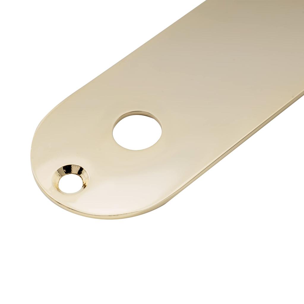 Musiclily Pro 32mm Steel Control Plate for Telecaster Electric Guitar, Gold