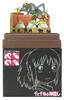 Sankei Studio Ghibli Mini Chihiros Reise Kamaji und Chihiro Papierbastelbogen Maßstabslos MP07-12