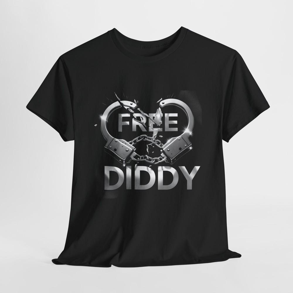 

Free Diddy Graphic Tee - Unisex Heavy Cotton Shirt, Casual Wear Unisex T-Shirt XXXL