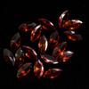 15 Pcs 10x5 mm Natural Orange Sapphire Marquise Cut Lot   Gems Free Gift
