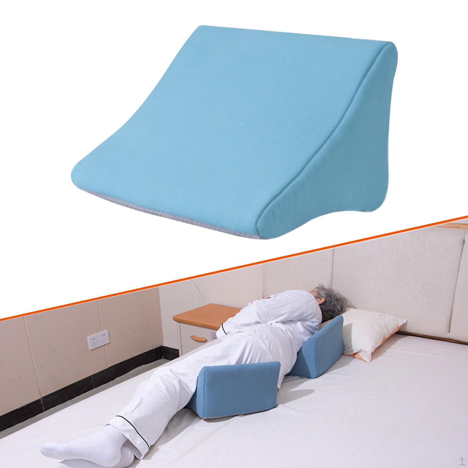 Positioning Pillow for Elderly Back Side Soft Body Blue single 4419₽