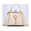 2026 Pearl Chain Crossbody Bag Small Square Bag