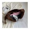 IELGY Casual All-Match Fashion Ladies Messenger Bag Nylon Cloth One-Shoulder Dumpling Bag