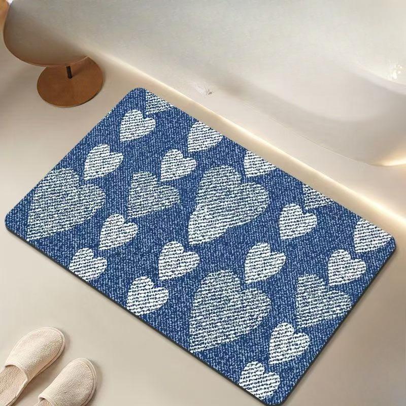 Bathroom absorbent diatom mud toilet  doormat toilet toilet floor mat toilet carpet