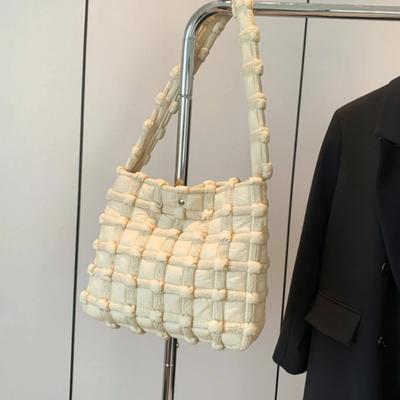 Young Women's Shoulder Bag Casual Minimalist Tote Bag Fashion Multi-functional Women's Shoulder Bag