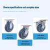 Heavy-Duty Rubber Swivel Caster Wheel