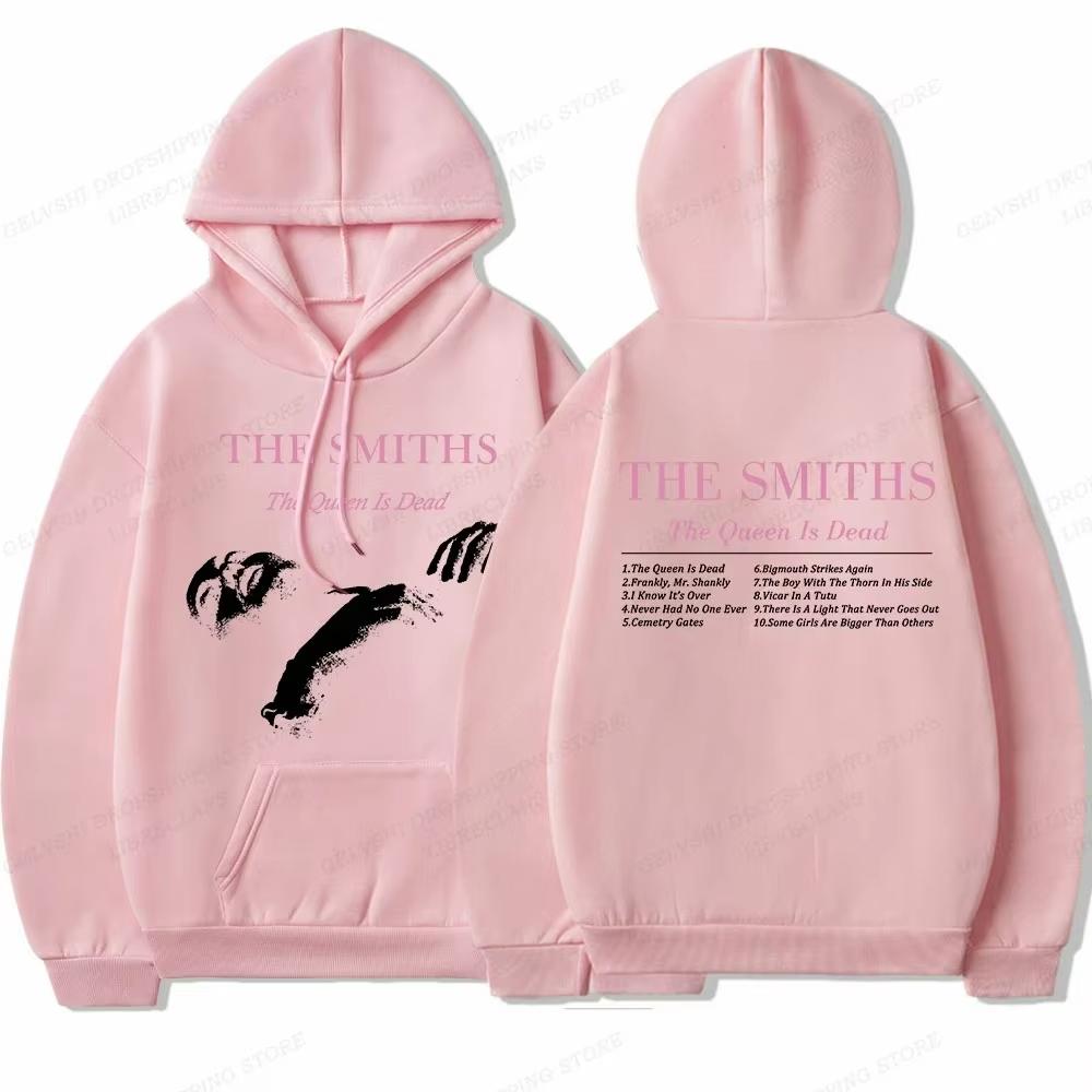 Men Fashion Hoodies Y2k Sweatshirts Women Sweats Rock Band Hoodies Boy Coats Sportwear Tracksuits Punk The Smiths Hoodies