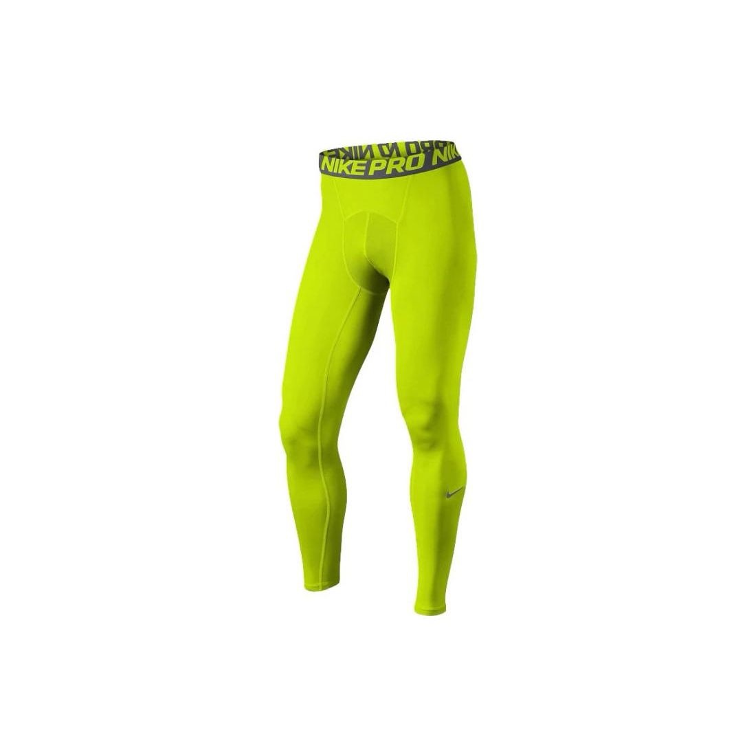 

Nike Solid Logo Print Tight Fitness Pants Men Pants Green 703098-702 XXL