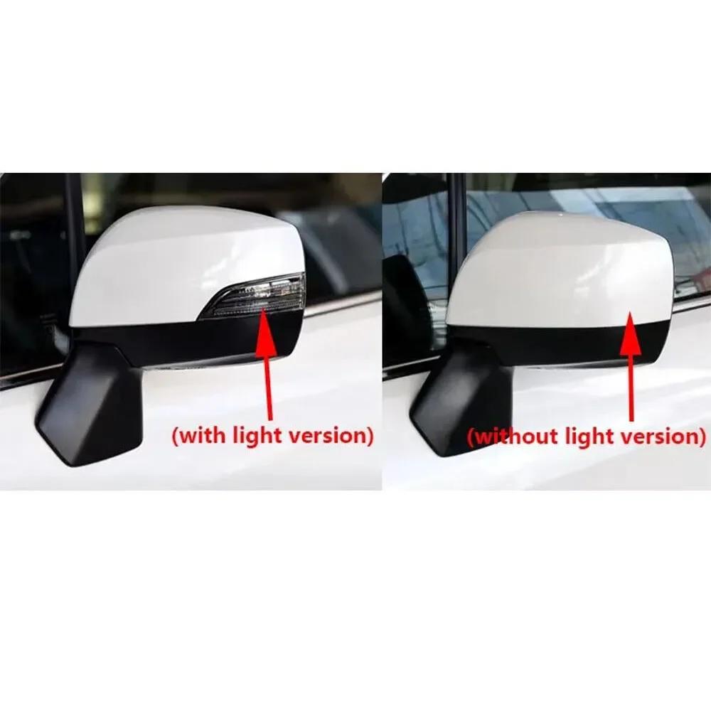 For US Subaru Outback Crosstrek WRX 2015-2017 Car Sticker Rearview Side Mirror Cover Wing Cap Exterior Door Rear View Case Trim