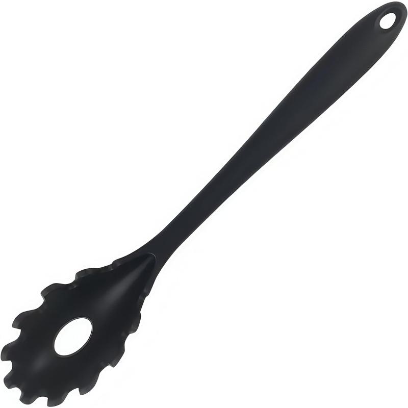 5PCS Food Grade Silicone Pasta Fork, BPA Free Spaghetti Server, Heat Resistant 480°F Hygienic Noodle Spoon for Kitchen Use