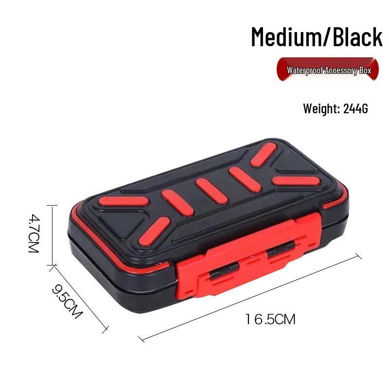 Wasserdichte Tragbare Aufbewahrungsbox für Angelköder und Jigköpfe
