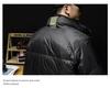Northeast Men's Stand Collar Thick Cotton Jacket - Autumn/Winter Casual Korean Style Color Block Outerwear.