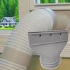 Portable Exhaust Hose Adapter Vent Tube Air Conditioning Hose Adapter Hose Adapter  Window Vent