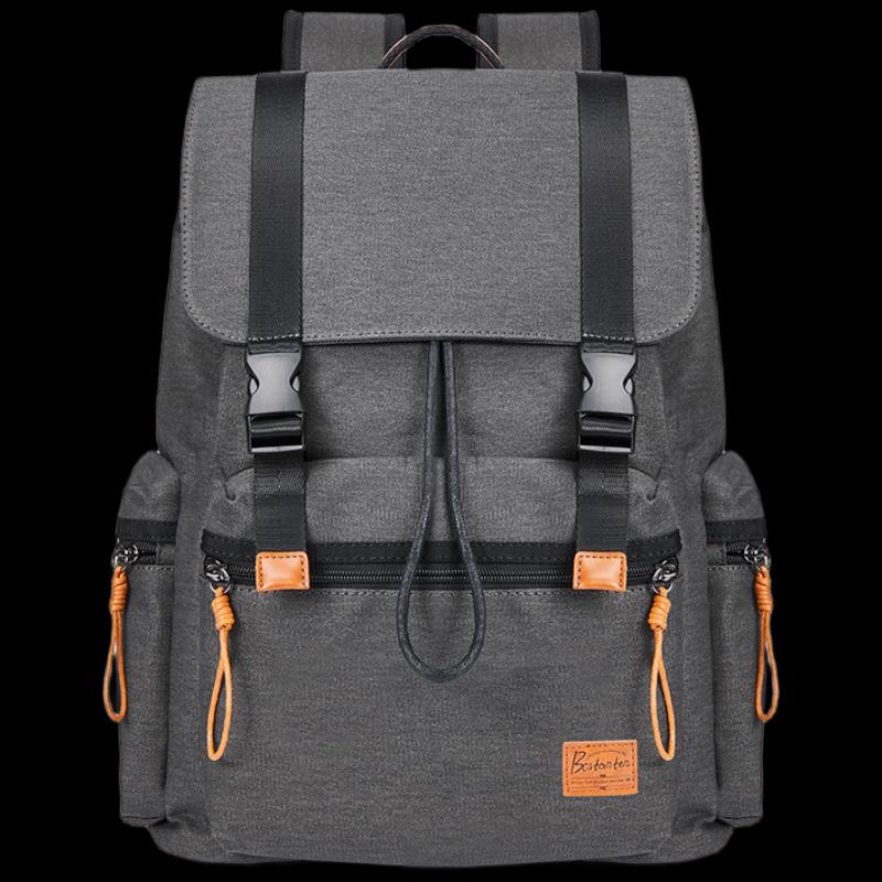 Boston Men s Retro Canvas Travel Laptop Backpack