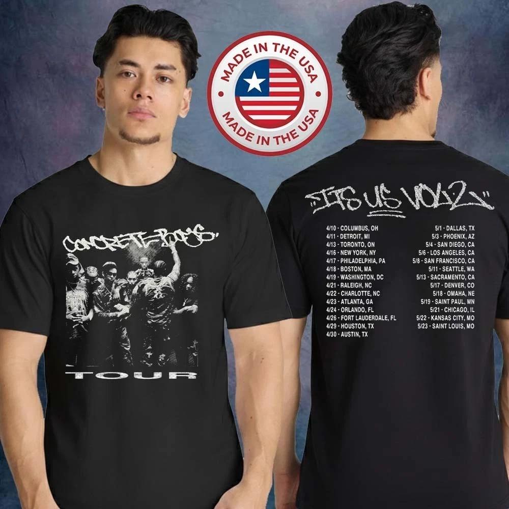 

Concrete Boys It’s Us Vol2 Tour 2026 Unisex T-Shirt M