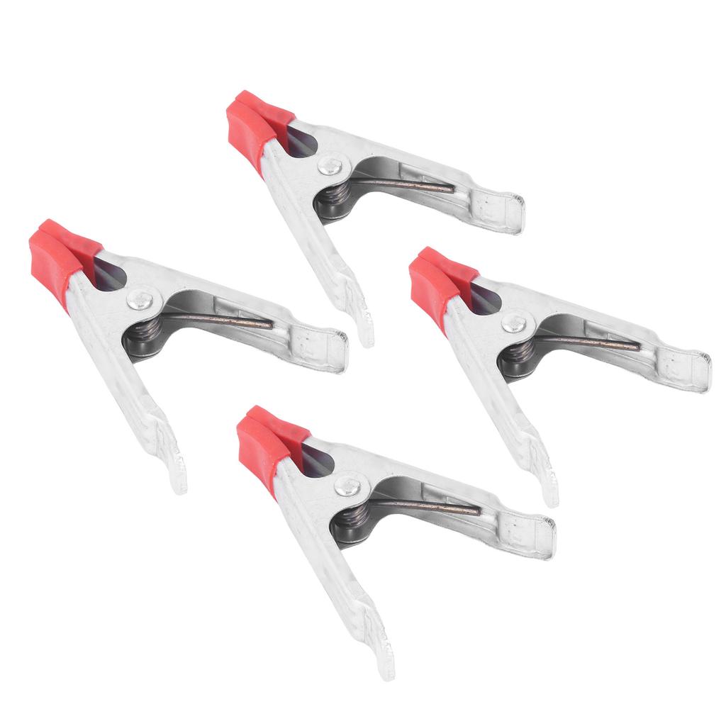 20 Stück Federklemmen-Set 4 Zoll Holzbearbeitung Stark Hochbelastbar Handwerkzeug für Wasserrohr Holzbrett