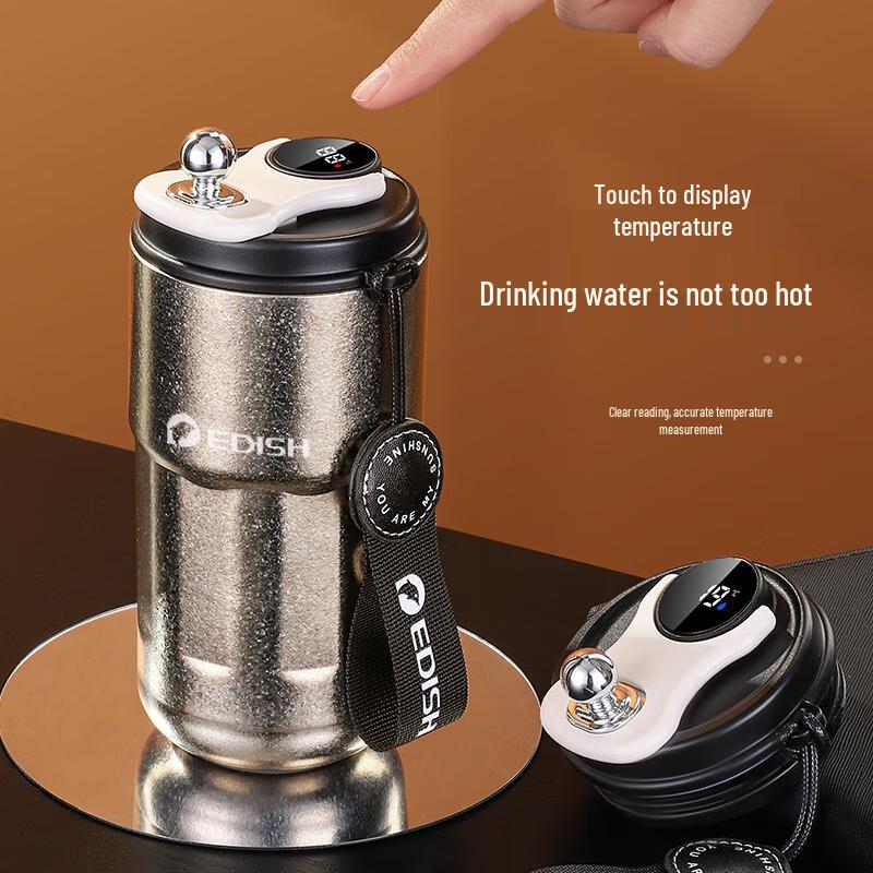 Yidishui Pure Titanium Insulated Coffee Cup 420mL