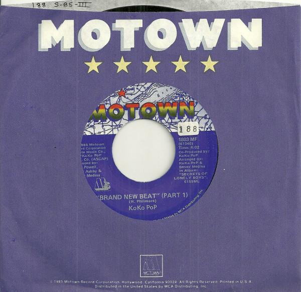 

7inch Record KOKO POP - Brand New Beat 1803MF MOTOWN 1985 US Dance & Electronica Used