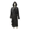 Couples' Casual Flannel Hooded Bathrobe Pajamas