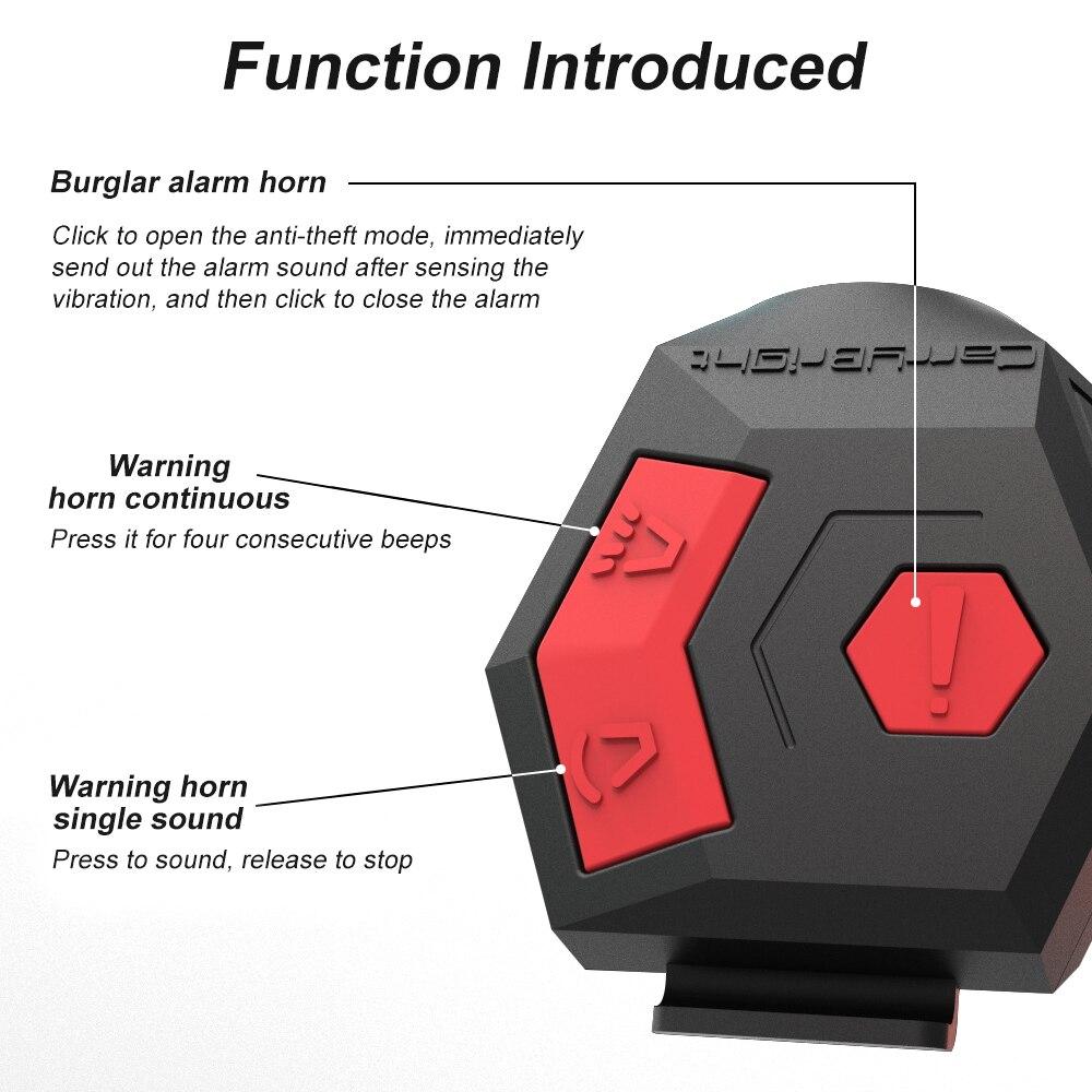 Electronic Bike Horn Bell Rechargeable Bicycle Anti-theft Bell 120db Loud Horn for Bicycle MTB Scooter Bike Accessoires