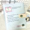 PU Leather Dog A5 Four-Grid Detachable Card & Photo Storage Album Binder