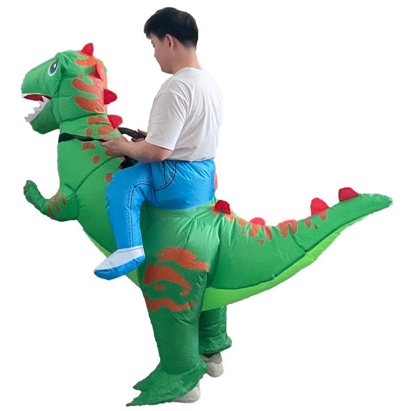 Dinosaur Inflatable Costume - Tyrannosaurus Rex Party Prop & Cartoon Decoration