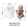 Silicone 3D Angel Candle Mold: Human Body with Wings for Aromatherapy Ornaments