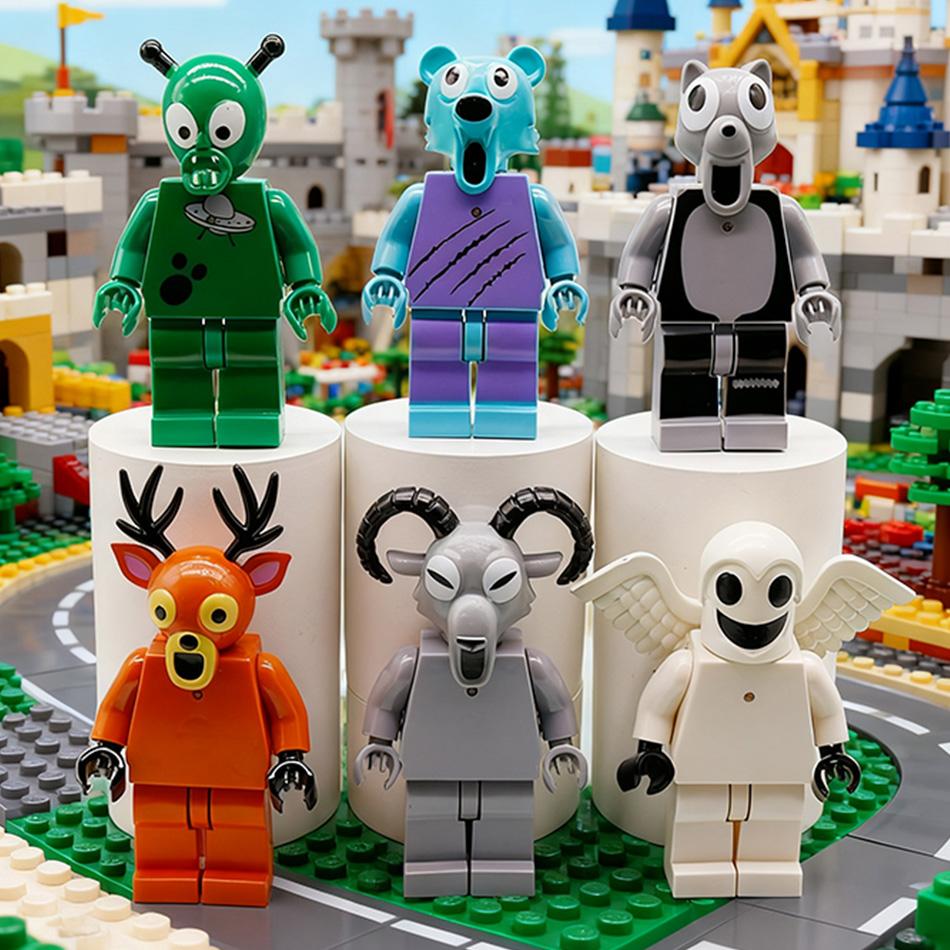 Nuits Chaudes Dans La Forêt Jouets Blocs de Construction Modèle d'Assemblage Collection Briques Pour Enfant Cadeaux de Noël 99 STEM Kit de Modèle DIY 3D Emboîtables