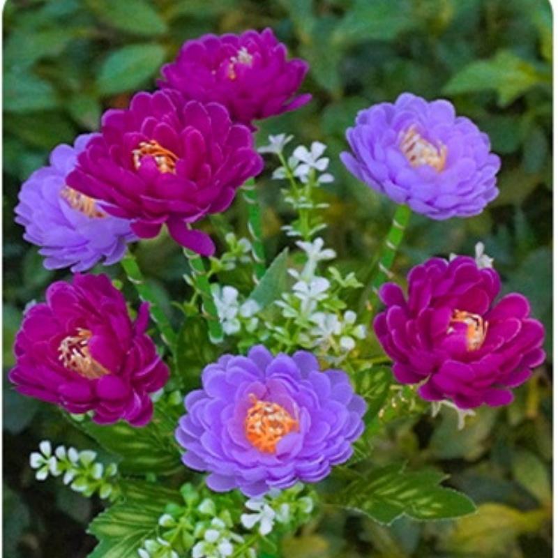 

Цветы Солнечные Фонари Уличная Декорация Фонари в виде Цветка Лотоса Снежного Солнечные Цветочные Фонари для Улицы Солнечные Садовые Газонные Фонари фиолетовый