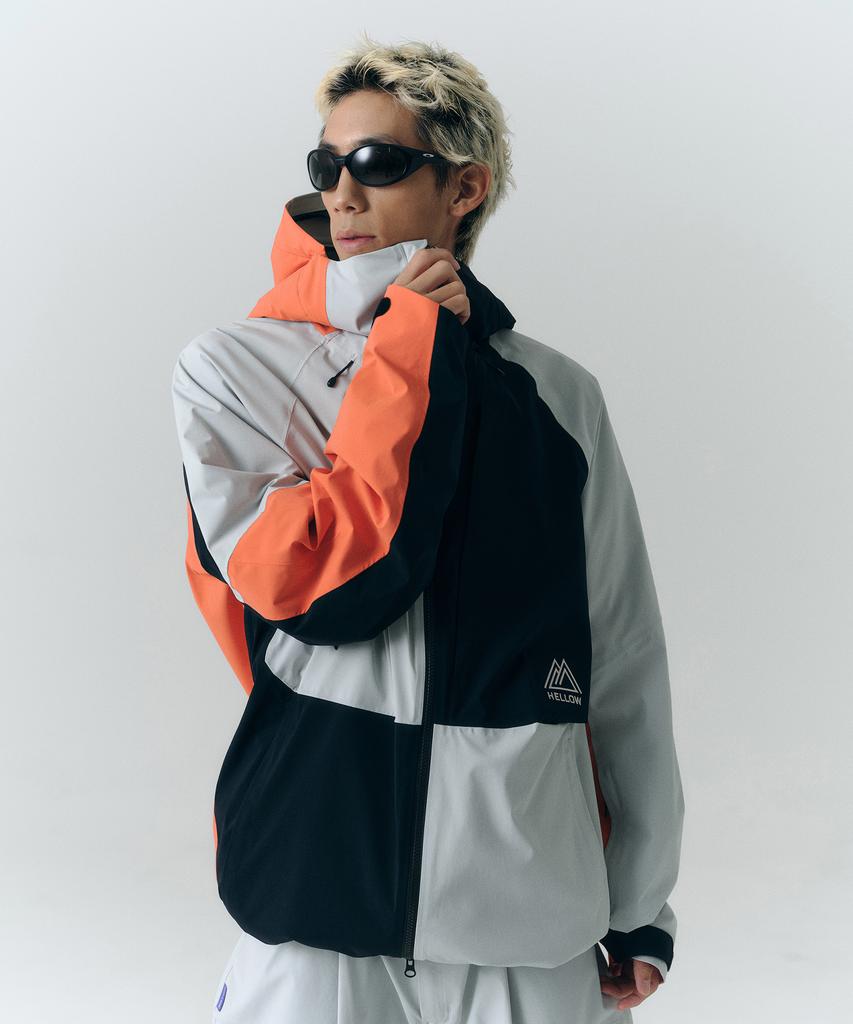Hellow 25 Trace 2L Jacket Orange Block