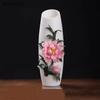 Home Decoration Accessories Ceramic Lotus Vase Desktop Ornaments Living Room Flower Arrangements Buddhist Enshrinement Vases