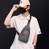 Unisex Chest Bag Simple Storage Bag Lightweight Travel Small Backpack Crossbody Bag Fashion Casual Single Should Bags