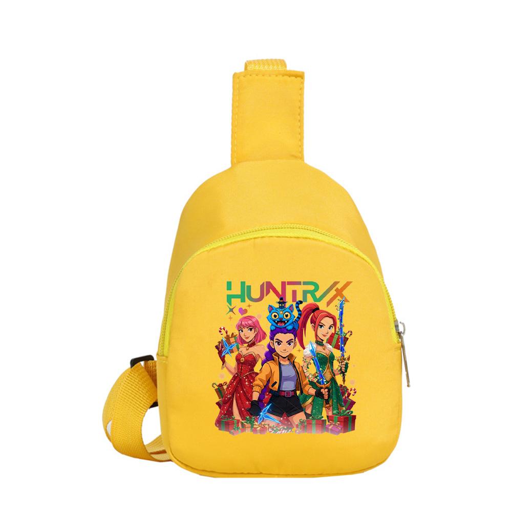 K-Pop Demon Hunters Printed Shoulder Bag Crossbody Bag Kawaii Portable Compact Storage Bag Crossbody Pouch Kid Birthday Christmas Gift