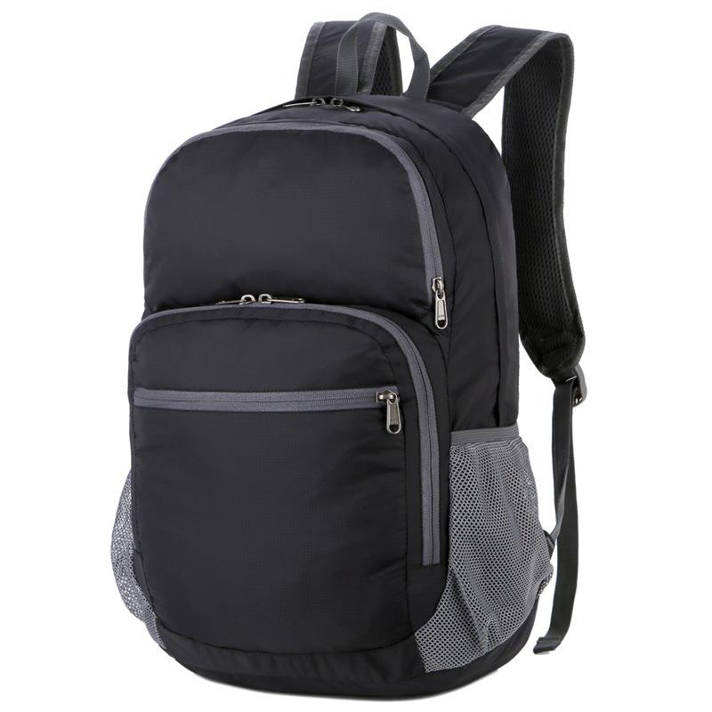 Sac à dos pliable d'extérieur pour le tourisme et le sport, rangement pratique pour les sacs d'escalade pour hommes